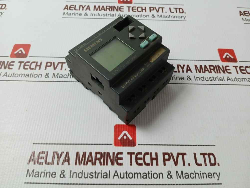 Siemens 6Ed1 052-1Md00-0Ba6 Logo! 12/24Rc Logic Display Module 240V 10A
