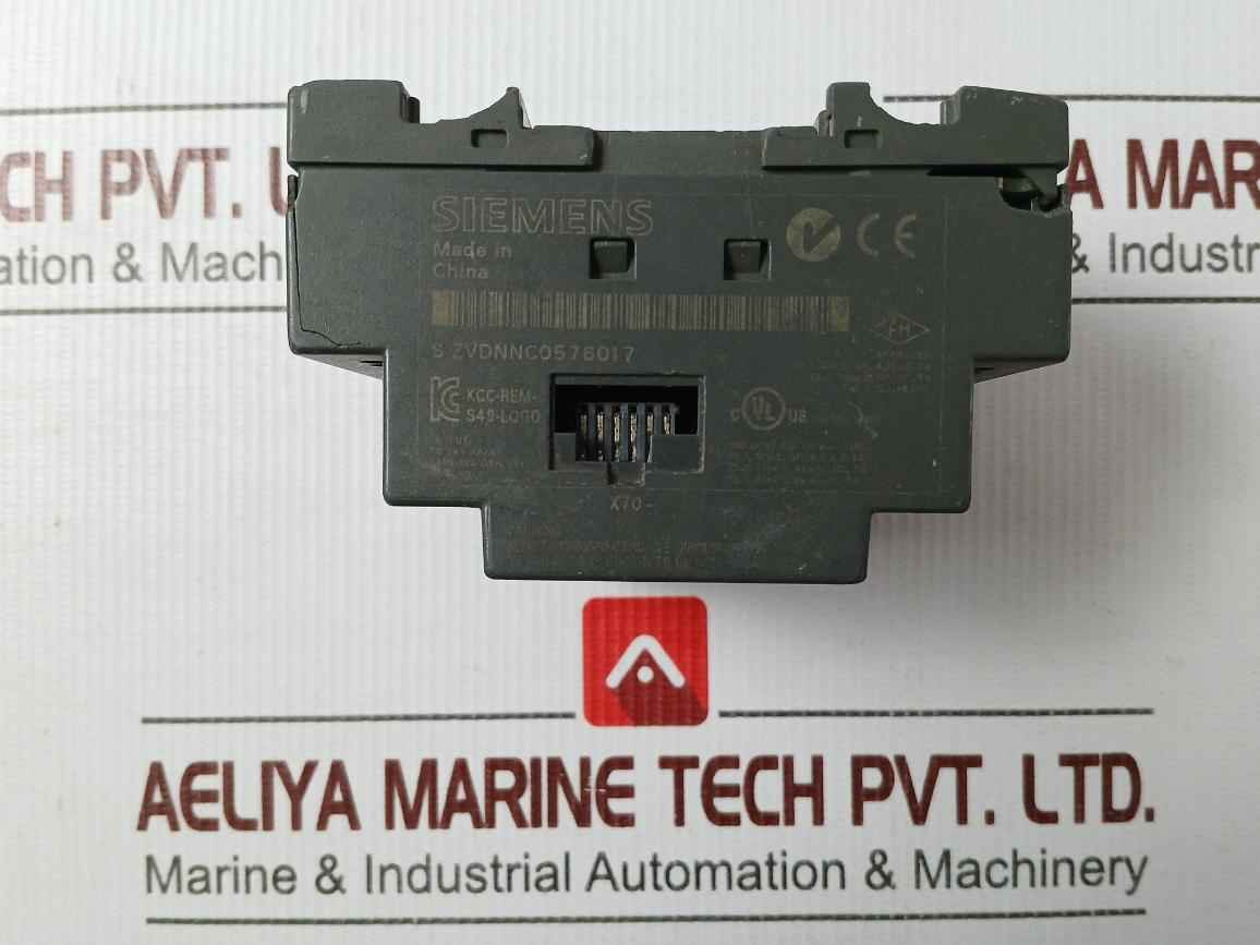 Siemens 6Ed1 052-1Md00-0Ba6 Logo! 12/24Rc Logic Display Module 240V 10A