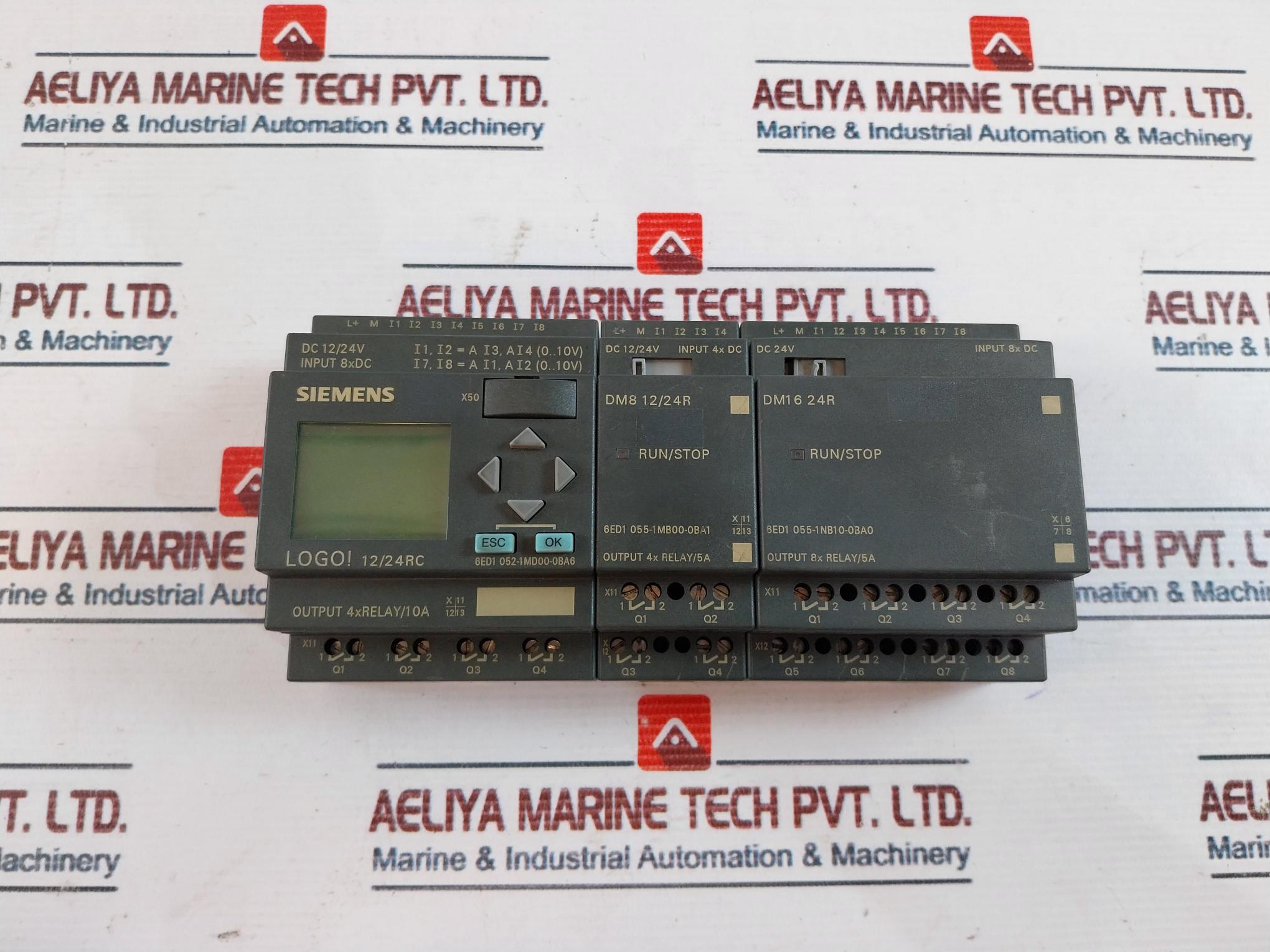 Siemens 6ED1 052-1MD00-0BA6 Logo! 12/24RC Logic Module