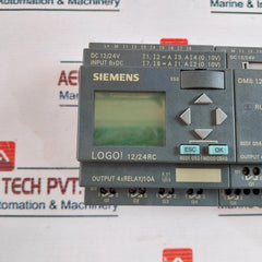Siemens 6ED1 052-1MD00-0BA6 Logo! 12/24RC Logic Module
