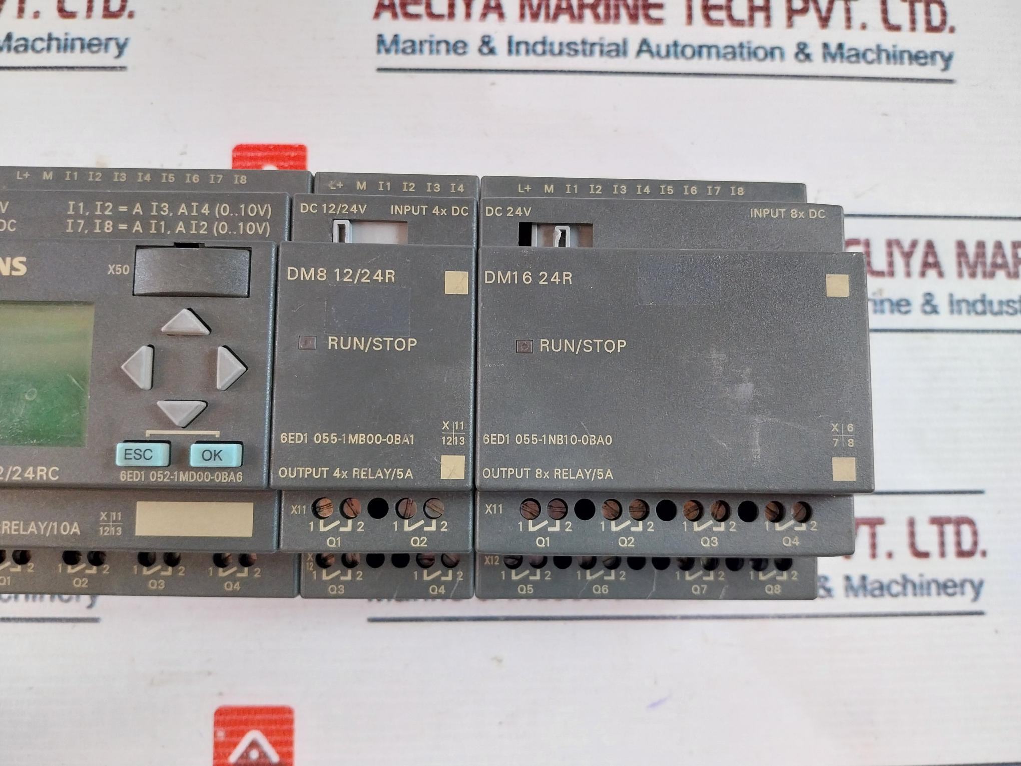 Siemens 6ED1 052-1MD00-0BA6 Logo! 12/24RC Logic Module