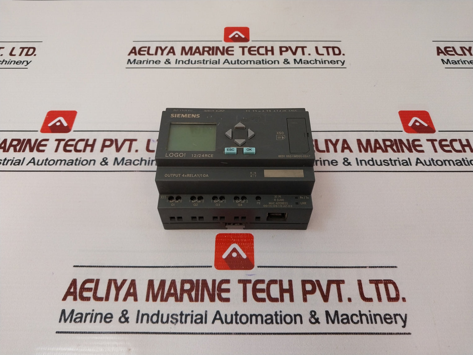 Siemens 6Ed1 052-1Md00-0Ba7 Logic Module Dc 12/24V 8A, 24V Dc