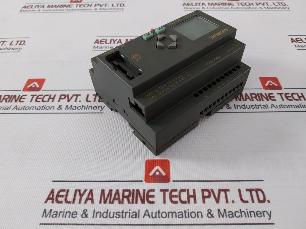 Siemens 6Ed1 052-1Md00-0Ba7 Logic Module 12/24Rce S Zve8Yjm073456 8Xdc B300 R300