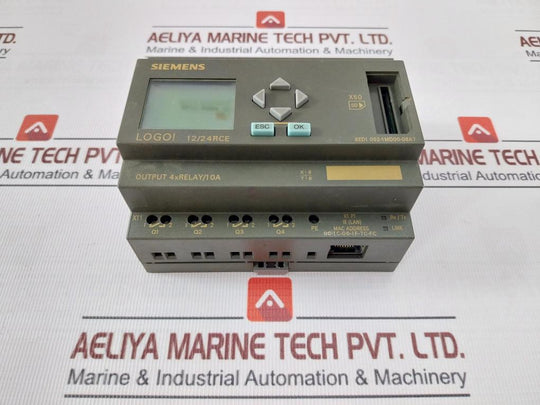 Siemens 6Ed1 052-1Md00-0Ba7 Logic Module Dc 12/24V 8Xdc B300 R300 8A 24V Dc G.P.
