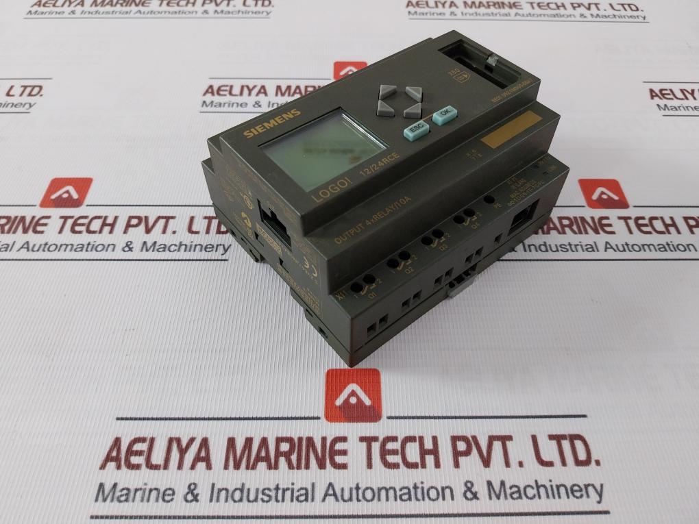 Siemens 6Ed1 052-1Md00-0Ba7 Logic Module Dc 12/24V 8Xdc B300 R300 8A 24V Dc G.P.