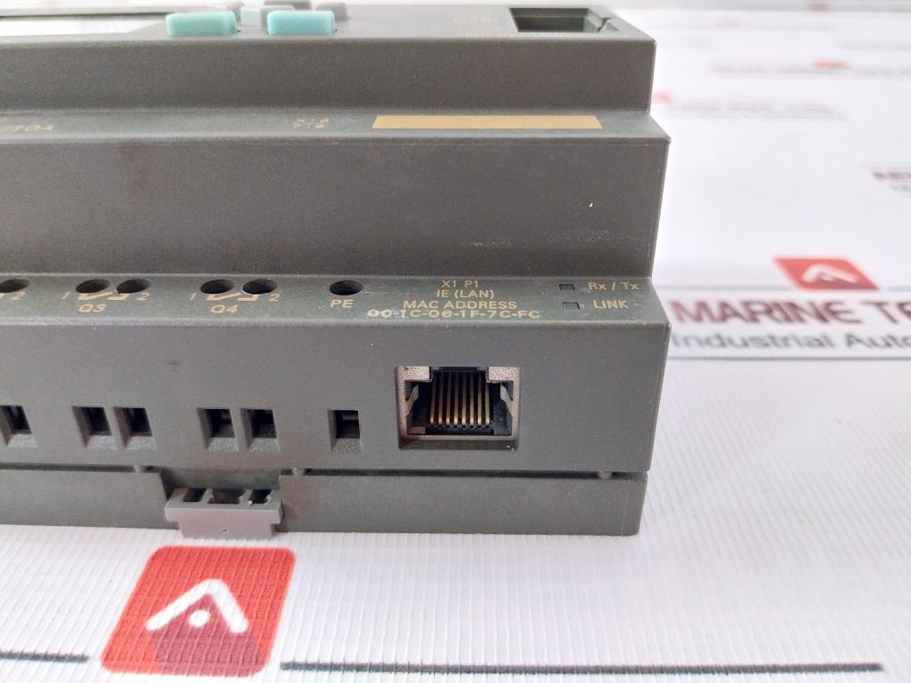 Siemens 6Ed1 052-1Md00-0Ba7 Logic Module Dc 12/24V 8Xdc B300 R300 8A 24V Dc G.P.