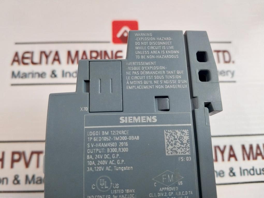 Siemens 6Ed1 052-1Md00-0Ba8 Programmable Relay