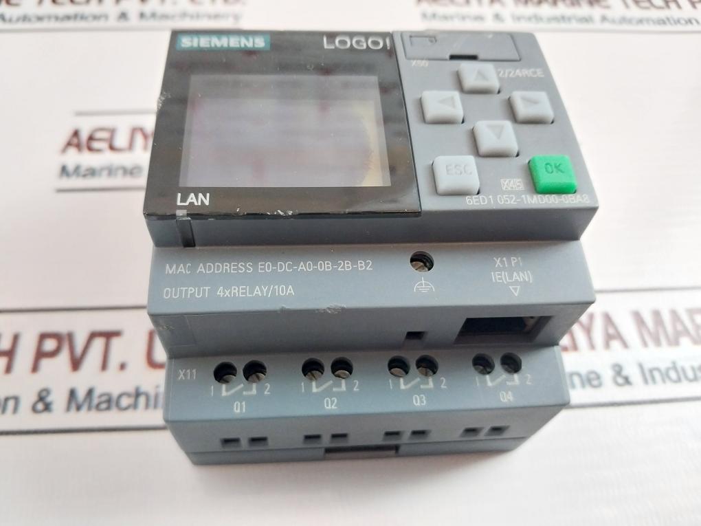 Siemens 6Ed1 052-1Md00-0Ba8 Programmable Relay