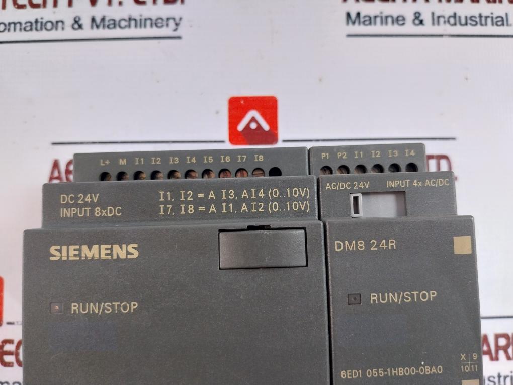 Siemens 6Ed1 052-2Cc01-0Ba6 Logic Module &amp; Expansion Module 6Ed1 055-1Hb00-0Ba0