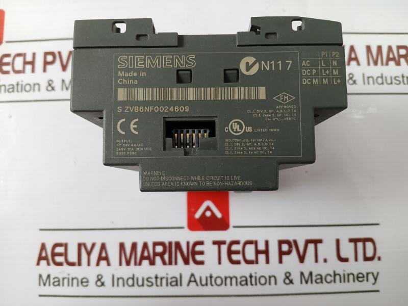 Siemens 6Ed1 052-2Hb00-0Ba6 Logo 24Rco Logic Module Ac/Dc 24V S Zvb6Nf0024609