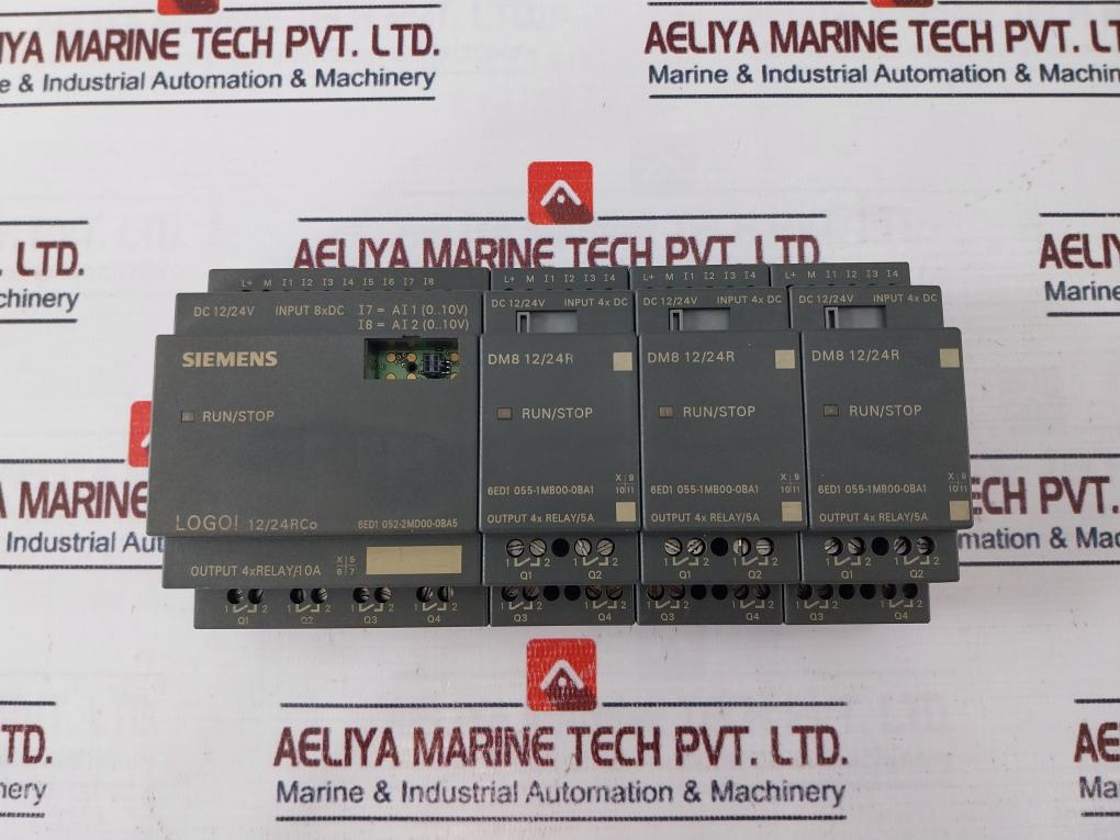 Siemens 6ED1 052-2MD00-0BA5/ 6ED1 055-1MB00-0BA1 Logic Module