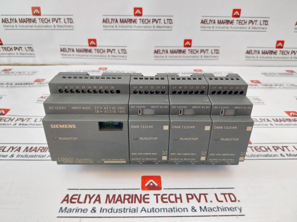 Siemens 6ED1 052-2MD00-0BA5/ 6ED1 055-1MB00-0BA1 Logic Module