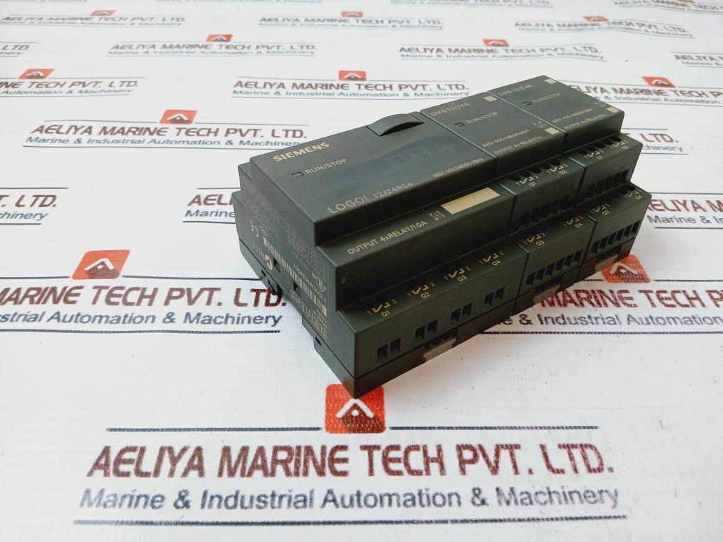 Siemens 6Ed1 052-2Md00-0Ba5 Logic Module 6Ed1 055-1Mb00-0Ba1, Dc 12/24V