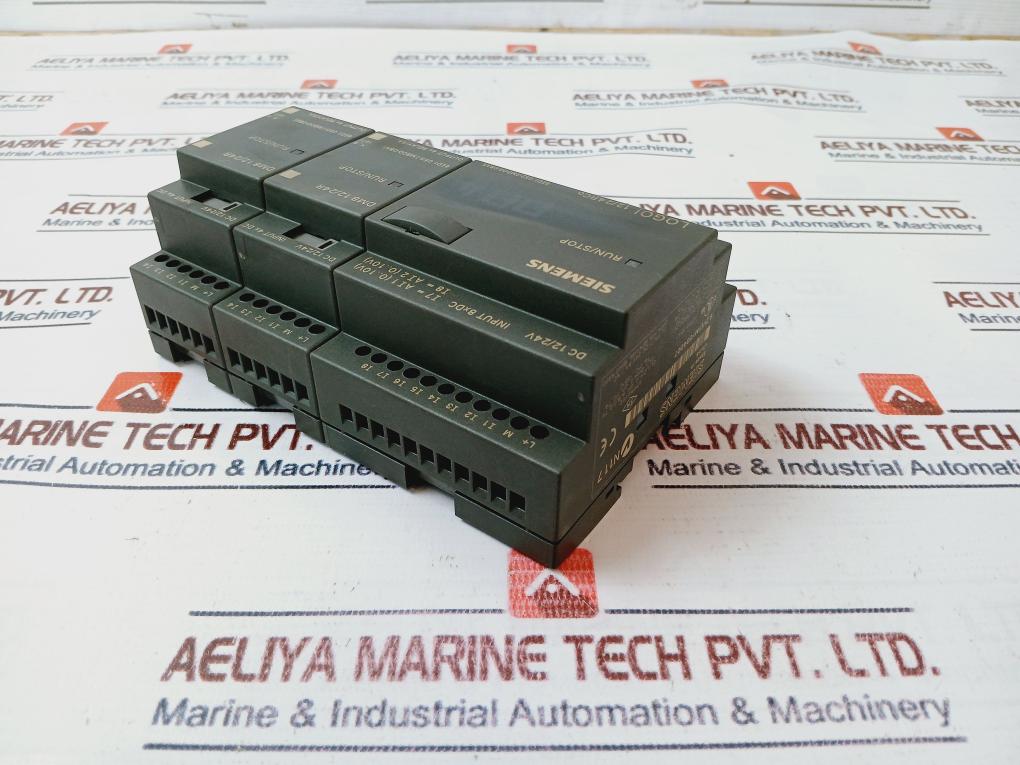 Siemens 6Ed1 052-2Md00-0Ba5 Logic Module 6Ed1 055-1Mb00-0Ba1, Dc 12/24V