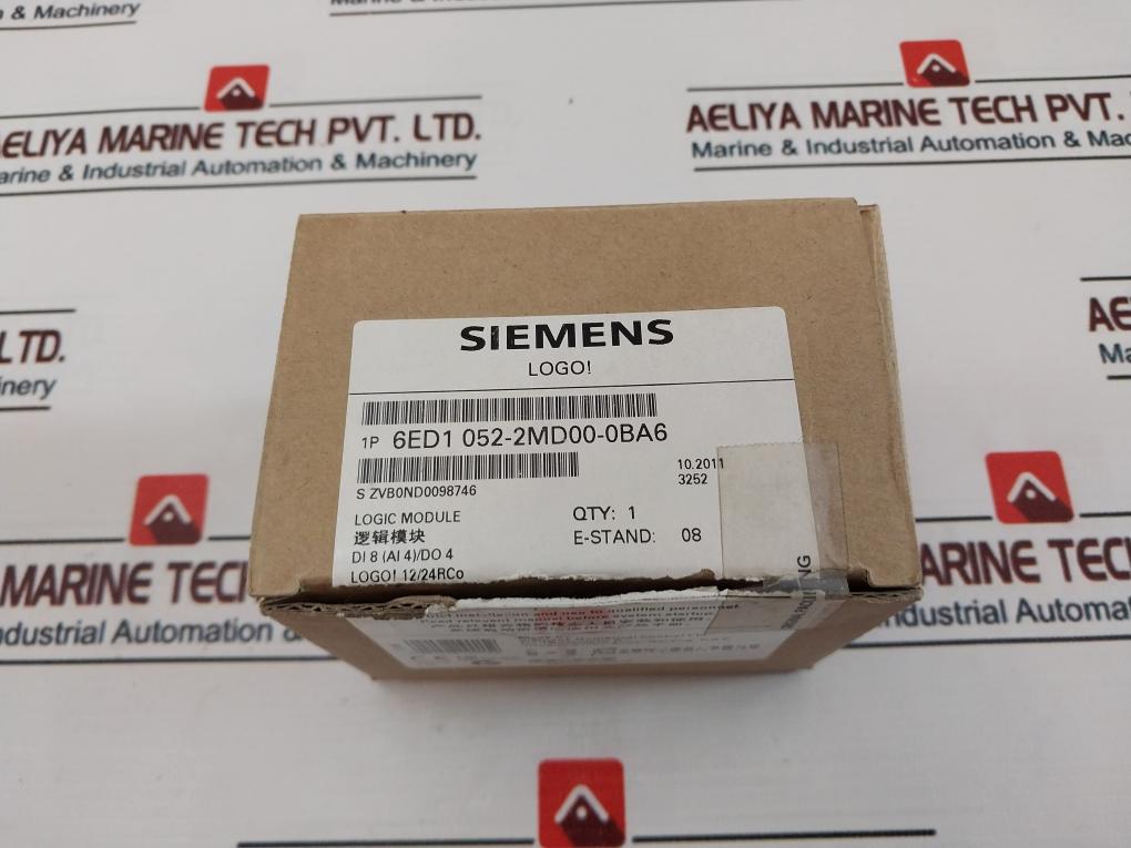 Siemens 6Ed1 052-2Md00-0Ba6 Logic Module