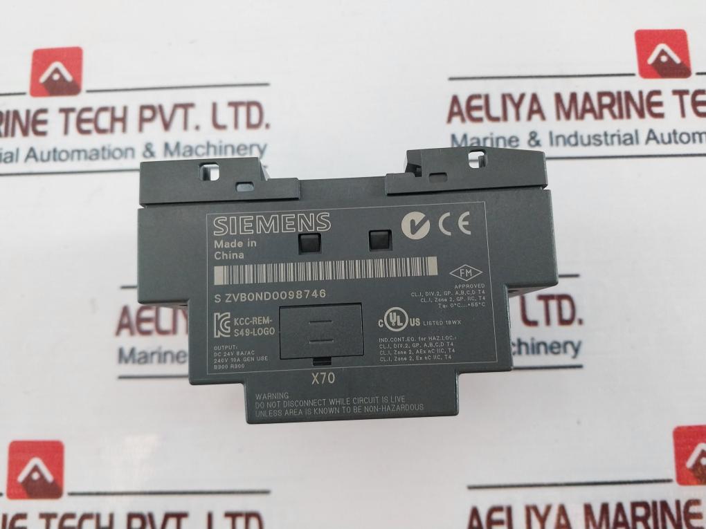 Siemens 6Ed1 052-2Md00-0Ba6 Logic Module