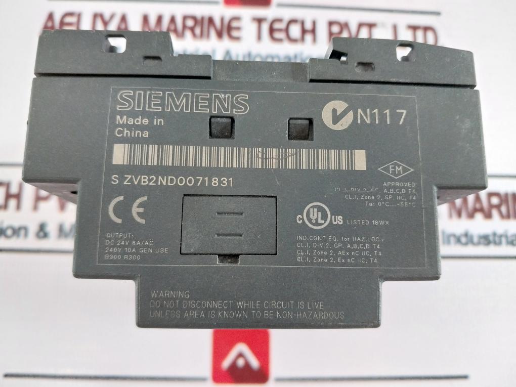 Siemens 6Ed1 052-2Md00-0Ba6 Logic Module Dc 12/24V