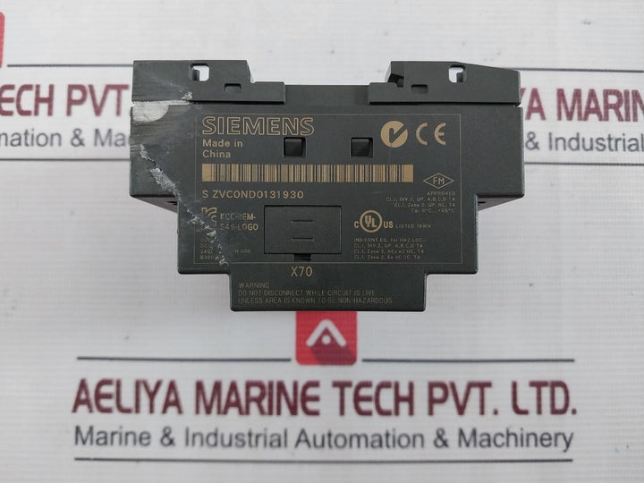 Siemens 6Ed1 052-2Md00-0Ba6 Logic Module Kcc-rem-s49-logo 0°C…+55°C