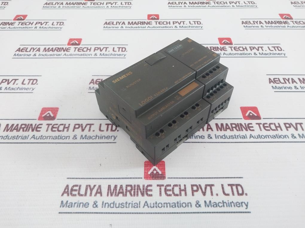 Siemens 6ED1 052-2MD00-0BA6 Logic Module W/ Expansion Module 6ED1 055-1MB00-0BA1