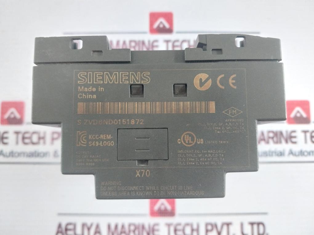 Siemens 6ED1 052-2MD00-0BA6 Logic Module W/ Expansion Module 6ED1 055-1MB00-0BA1