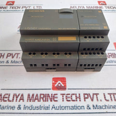Siemens 6Ed1 052-2Md00-0Ba6 Logo! 12/24Rco W/ 6Ed1 055-1Mb00-0Ba1 Plc Module
