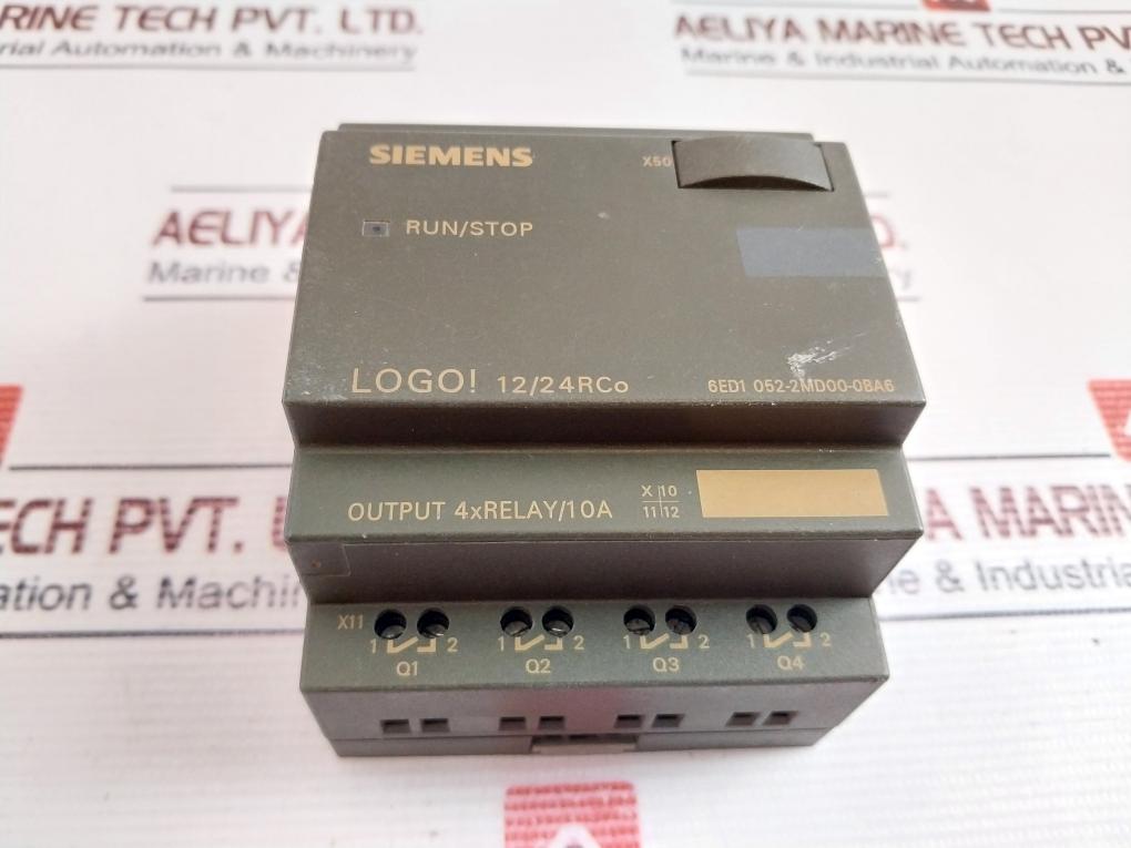 Siemens 6Ed1 052-2Md00-0Ba6 Programmable Logic Controller 240V 10A