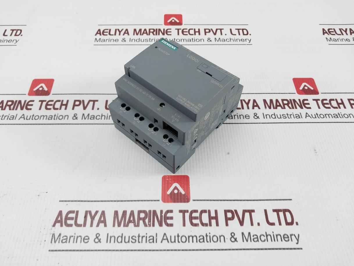 Siemens 6Ed1052-2Md08-0Ba0 Logo! Logic Module 12/24V Dc 165Ma