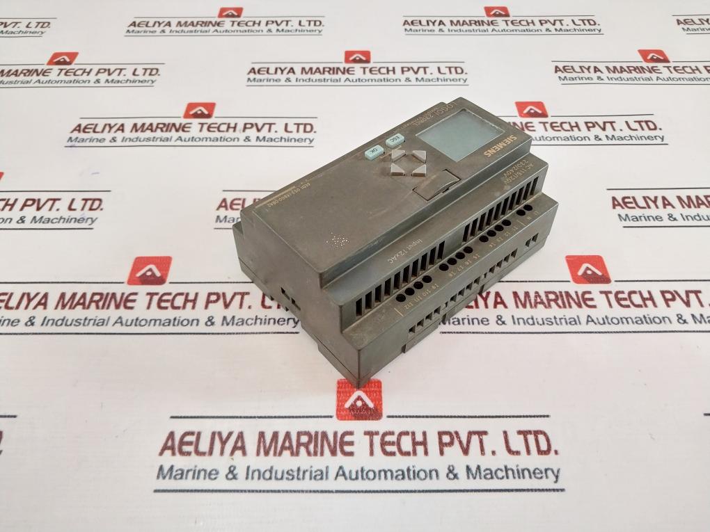 Siemens 6Ed1 053-1Fb00-0Ba2 Logic Module Input 12Xa