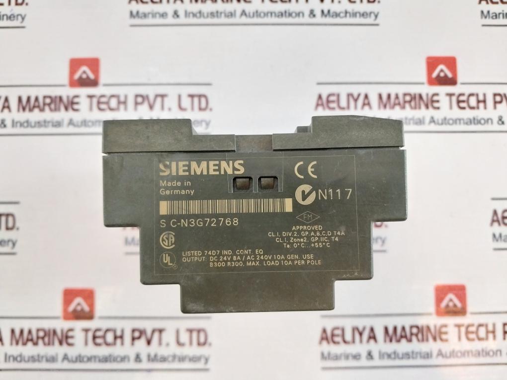 Siemens 6Ed1 053-1Fb00-0Ba2 Logic Module Input 12Xa