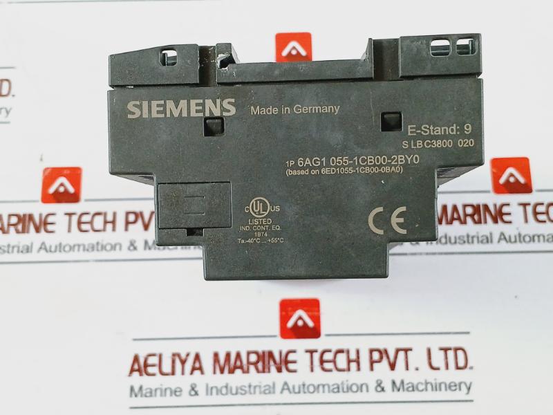 Siemens 6Ed1 055-1Cb10-0Ba0 Dm16 24V Expansion I/O Module Set 8X