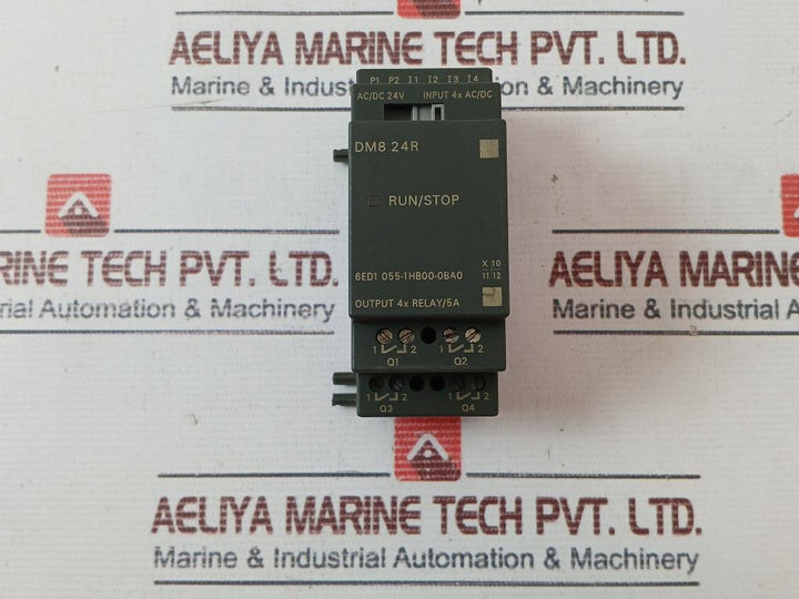 Siemens 6Ed1 055-1Hb00-0Ba0 Expansion Module Dm8 24R Dc 24V 5A/Ac 240V 5A