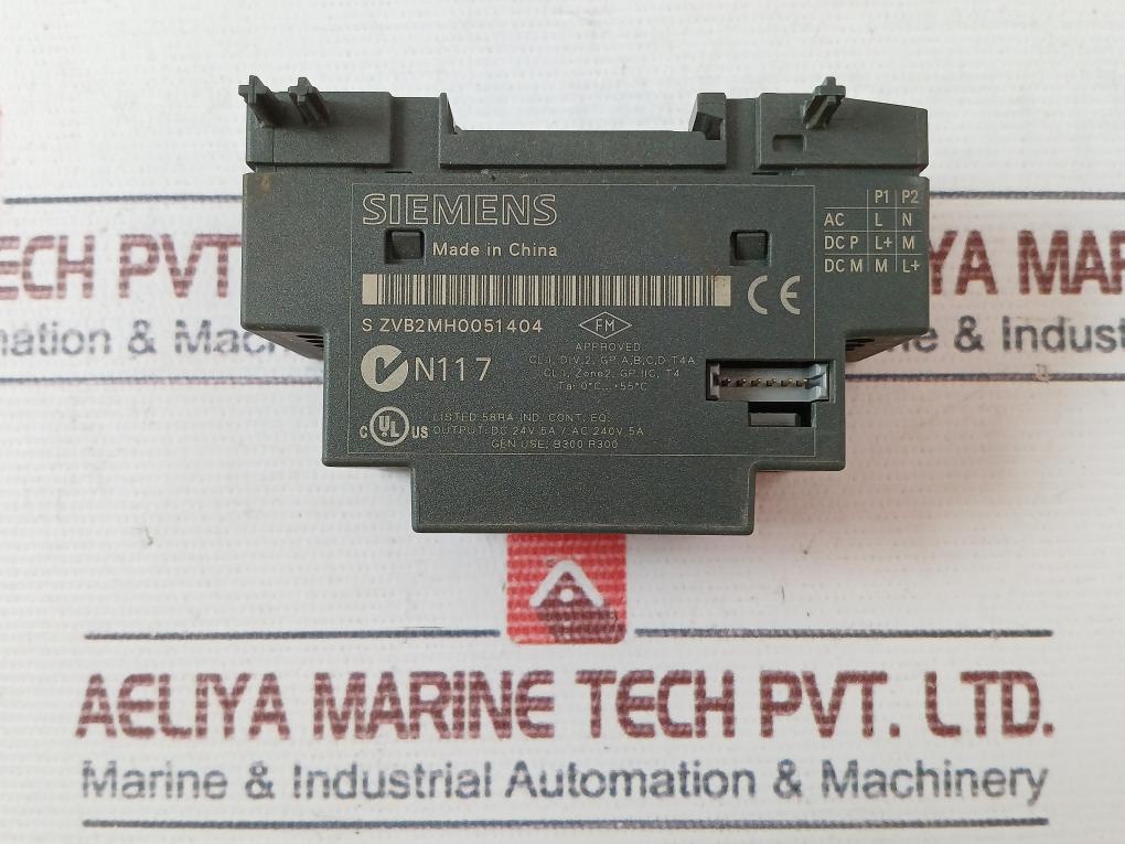 Siemens 6Ed1 055-1Hb00-0Ba0 Expansion Module Dm8 24R Dc 24V 5A/Ac 240V 5A