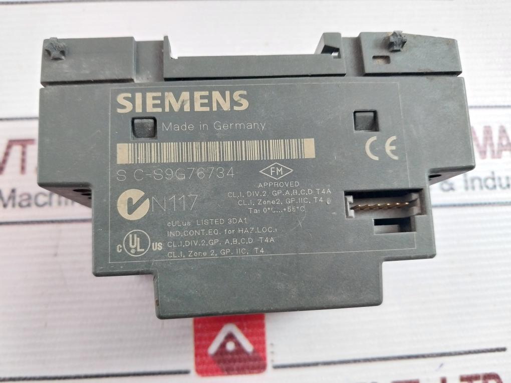 Siemens 6Ed1 055-1Ma00-0Ba0 Expansion Module 12/24Vdc