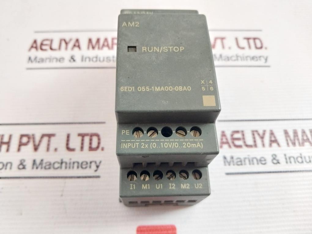 Siemens 6Ed1 055-1Ma00-0Ba0 Expansion Module 12/24Vdc