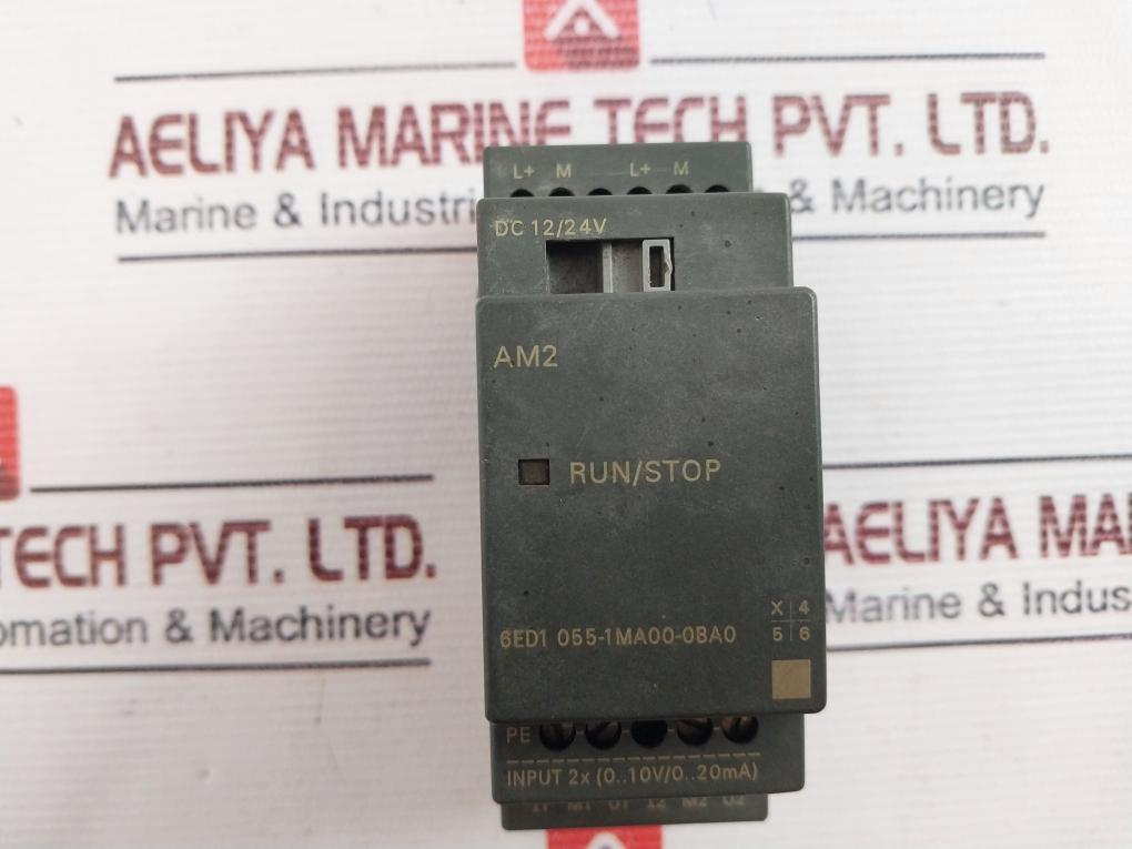 Siemens 6Ed1 055-1Ma00-0Ba0 Expansion Module 12/24Vdc