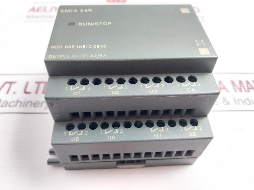 Siemens 6Ed1 055-1Nb10-0Ba0 Expansion Module Dc 24V 5A/Ac