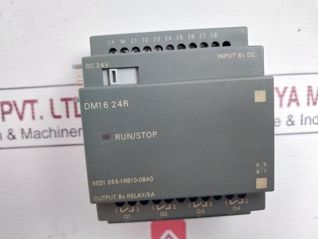 Siemens 6Ed1 055-1Nb10-0Ba0 Expansion Module Dc 24V 5A/Ac