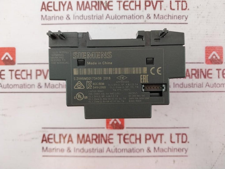 Siemens 6Ed1 055-1Nb10-0Ba0 Expansion Module Dm16 24R Dc24V 5A/Ac
