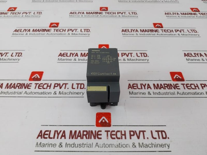 Siemens 6Ed1 057-4Ca00-0Aa0 Logo! Contact 24 Switching Module Ac-1 20A Ip20