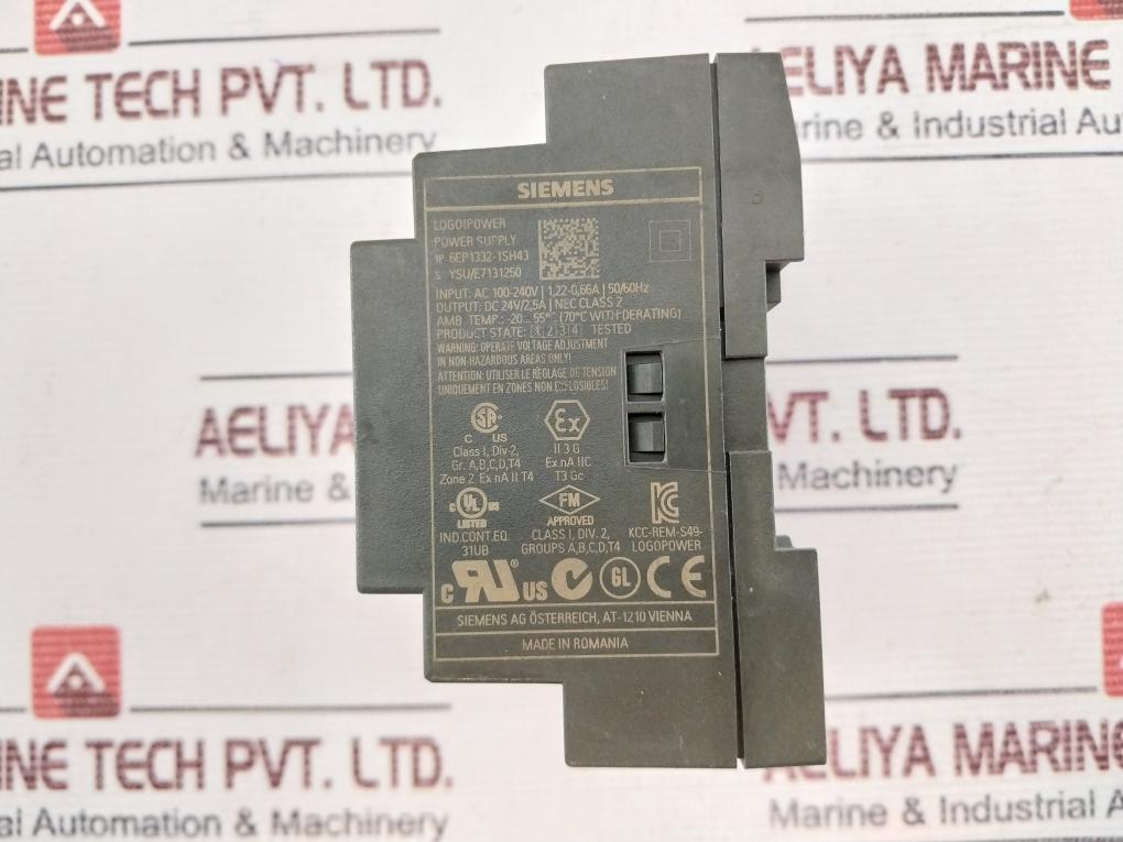 Siemens 6Ep1332-1Sh43 Power Supply 50/60Hz