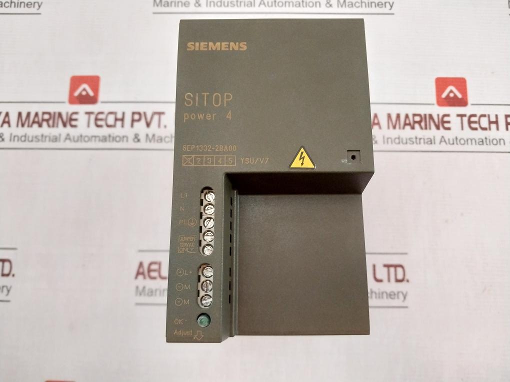 Siemens 6Ep1332-2Ba00 Sitop Power 4 Power Supply Unit Ac 230V/120V 50/60Hz
