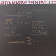 Siemens 6Ep1 332-2Ba00 Sitop Power 4 Power Supply Unit Ac 230V/120V 50/60Hz