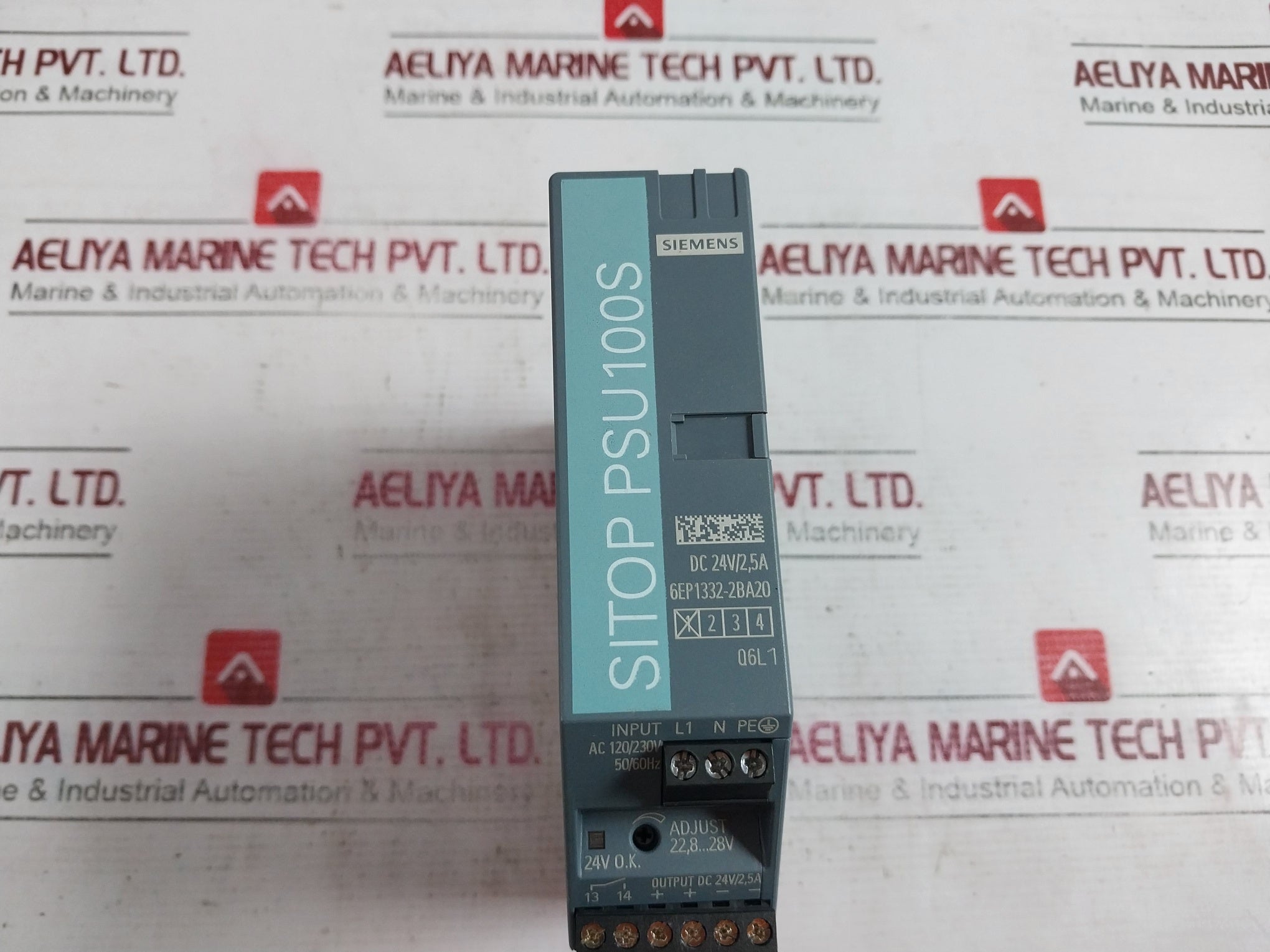 Siemens 6Ep1332-2Ba20 Stabilized Power Supply 22,8-28V 14.0069X Dc 24V|2,5A