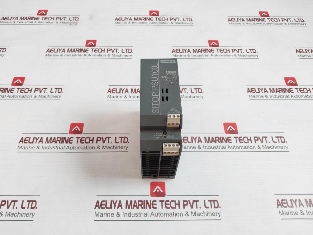 Siemens 6Ep1333-1Lb00 Stabilized Power Supply I/O Module Dc 24V|5A Ac 100-230V