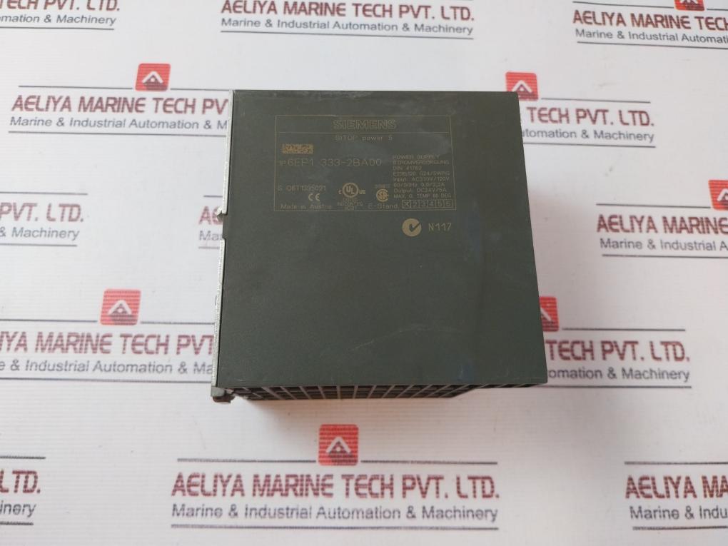 Siemens 6Ep1333-2Ba00 Power Supply Ac230V/120V 60/50Hz