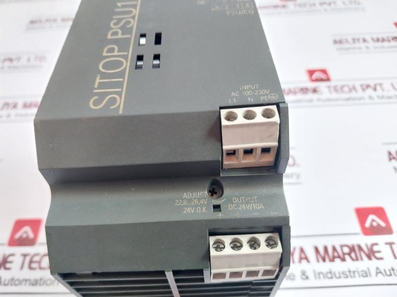 Siemens 6Ep1334-1Lb00 Sitop Psu100L Stabilized Power Supply Module Dc 24V 10A
