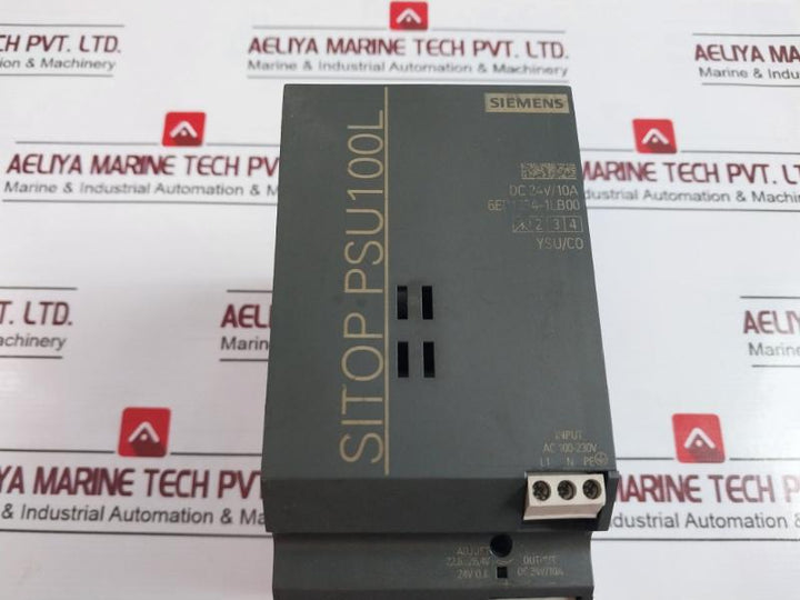 Siemens 6Ep1334-1Lb00 Sitop Psu100L Stabilized Power Supply Module Dc 24V 10A