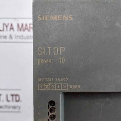 Siemens 6Ep1334-2Aa00 Sitop Power 10 Power Supply 24Vdc 10A 230/120Vac