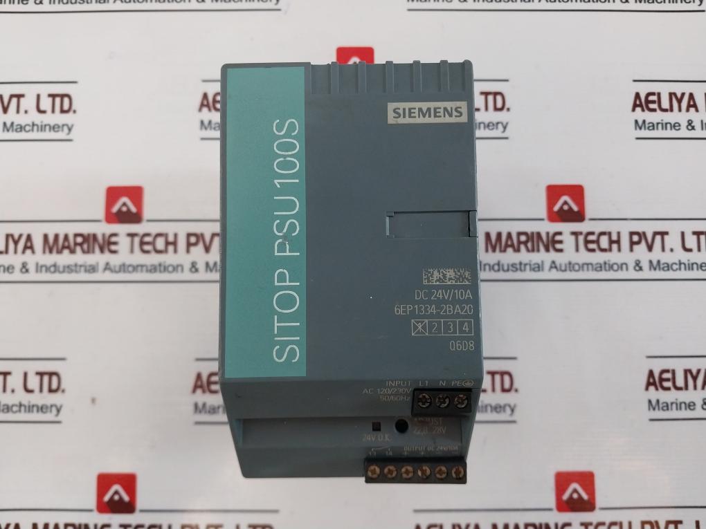 Siemens 6Ep1334-2Ba20 Power Supply Dc 24V/10A