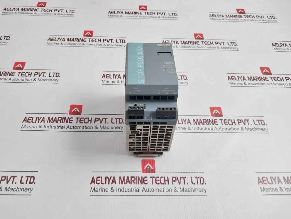 Siemens 6Ep1334-3Ba10 Stabilized Power Supply Input 50-60Hz Ac 120-230V